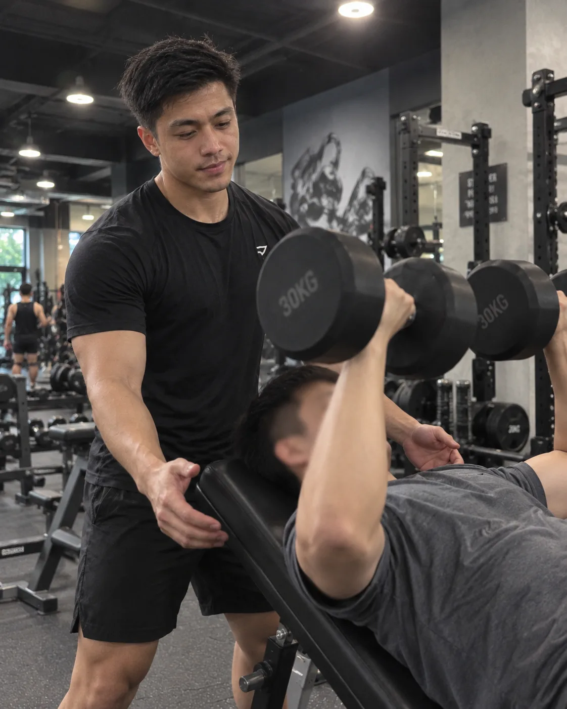 James Wong training photo 2